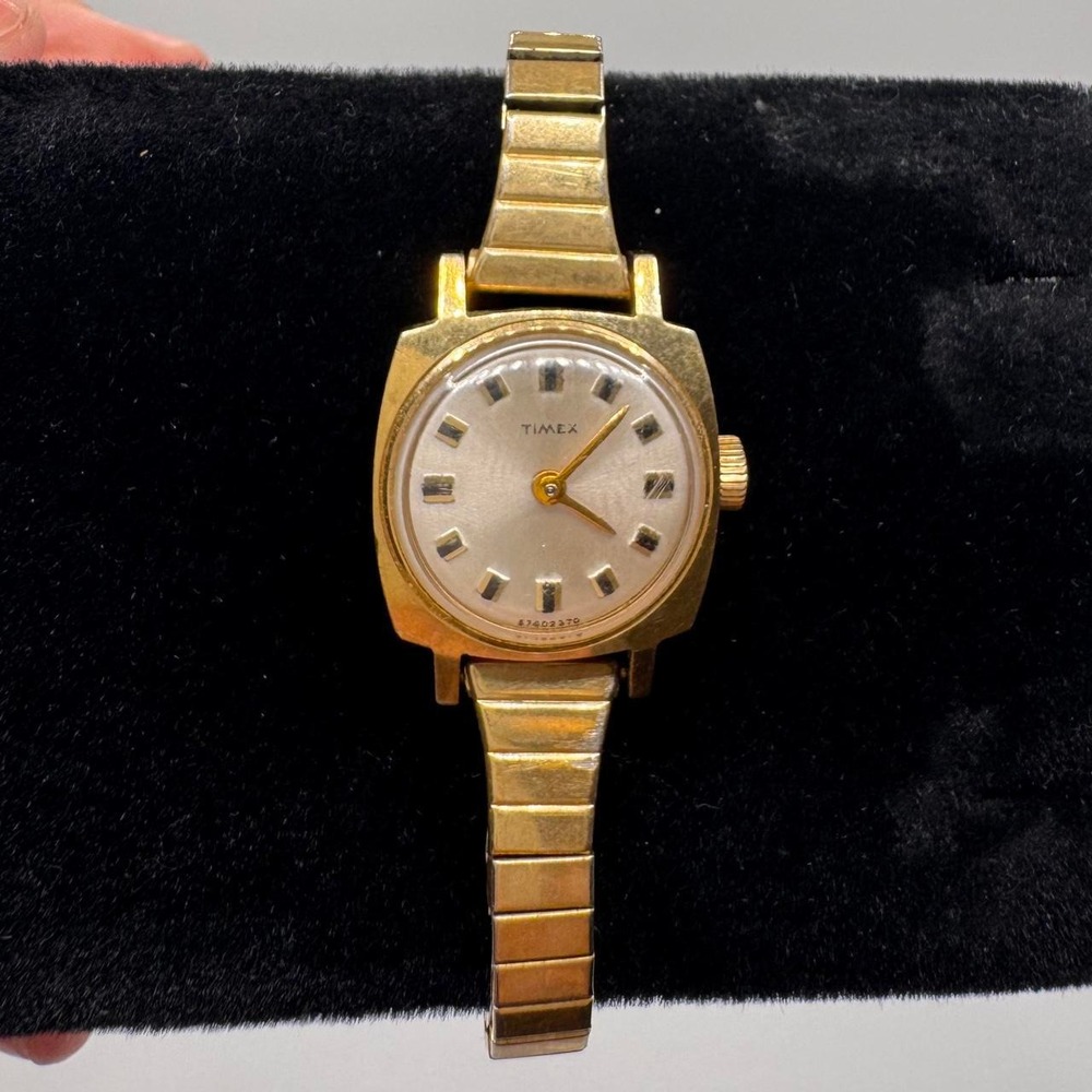 Vintage Timex 10k gold filled cocktail watch